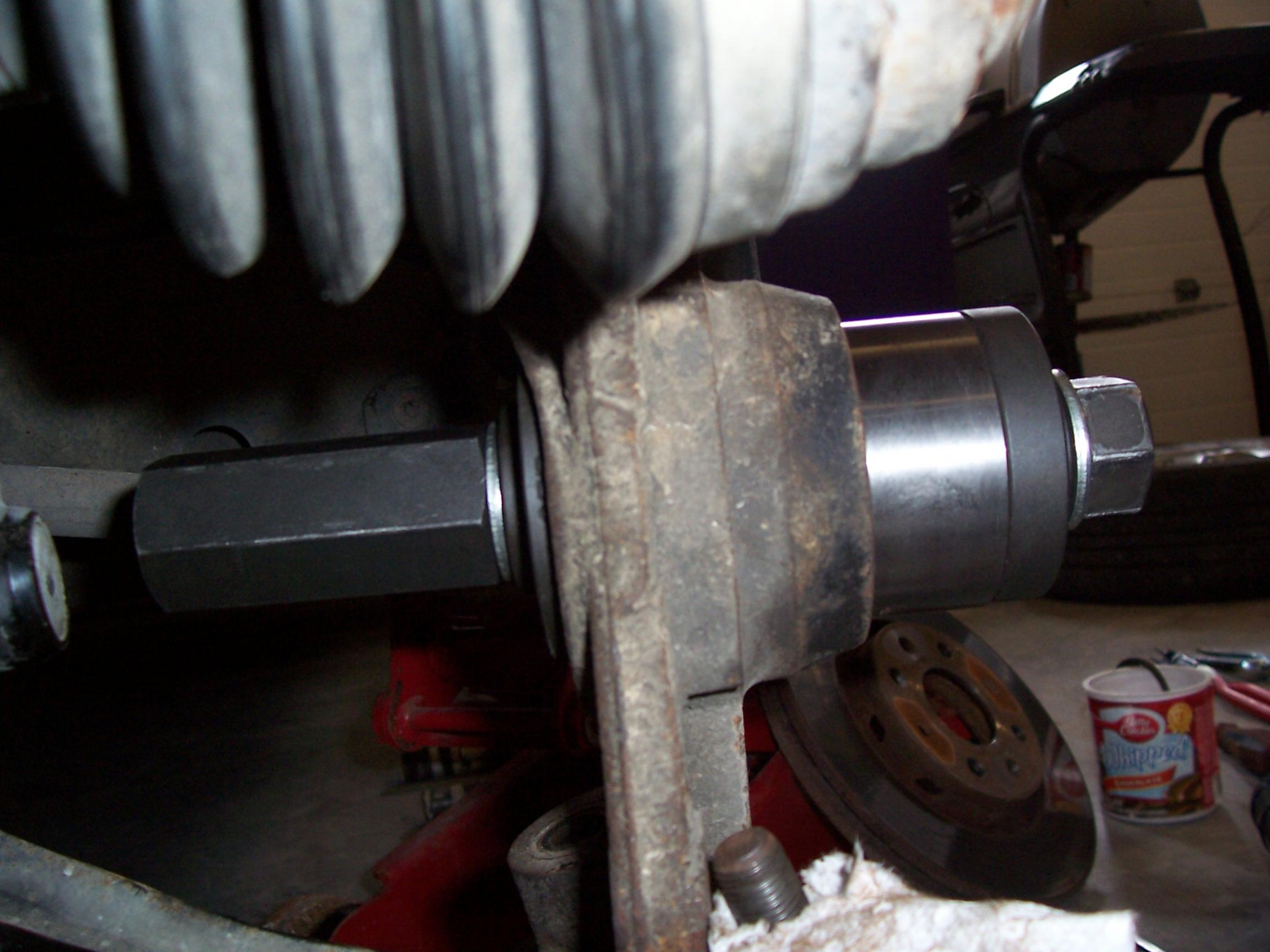 How to Replace a Front Wheel Bearing Without a Press or Bridge