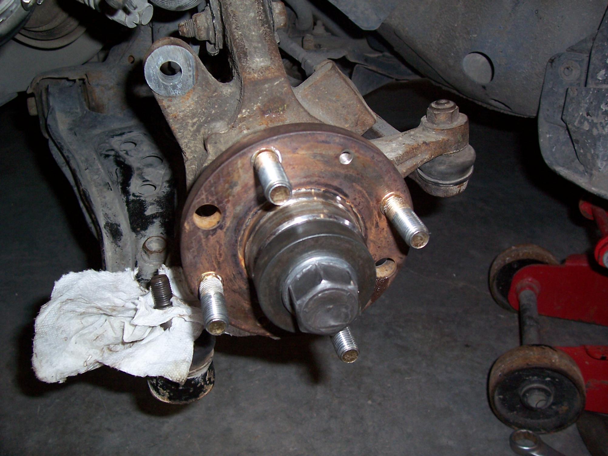 How to Replace a Front Wheel Bearing Without a Press or Bridge