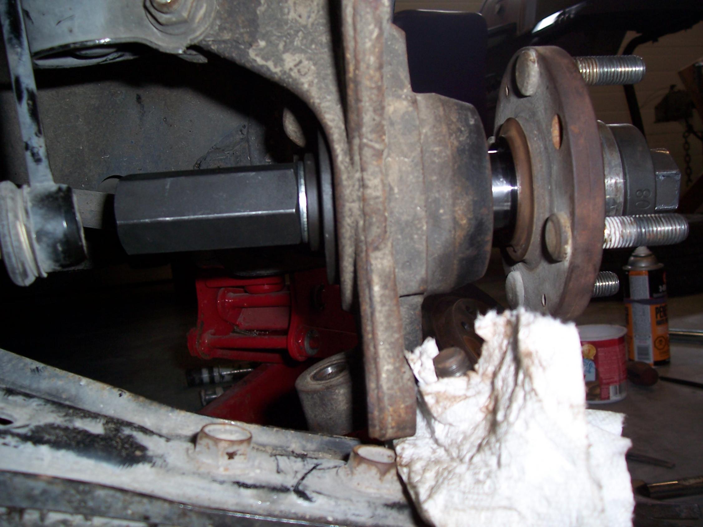 How to Replace a Front Wheel Bearing Without a Press or Bridge