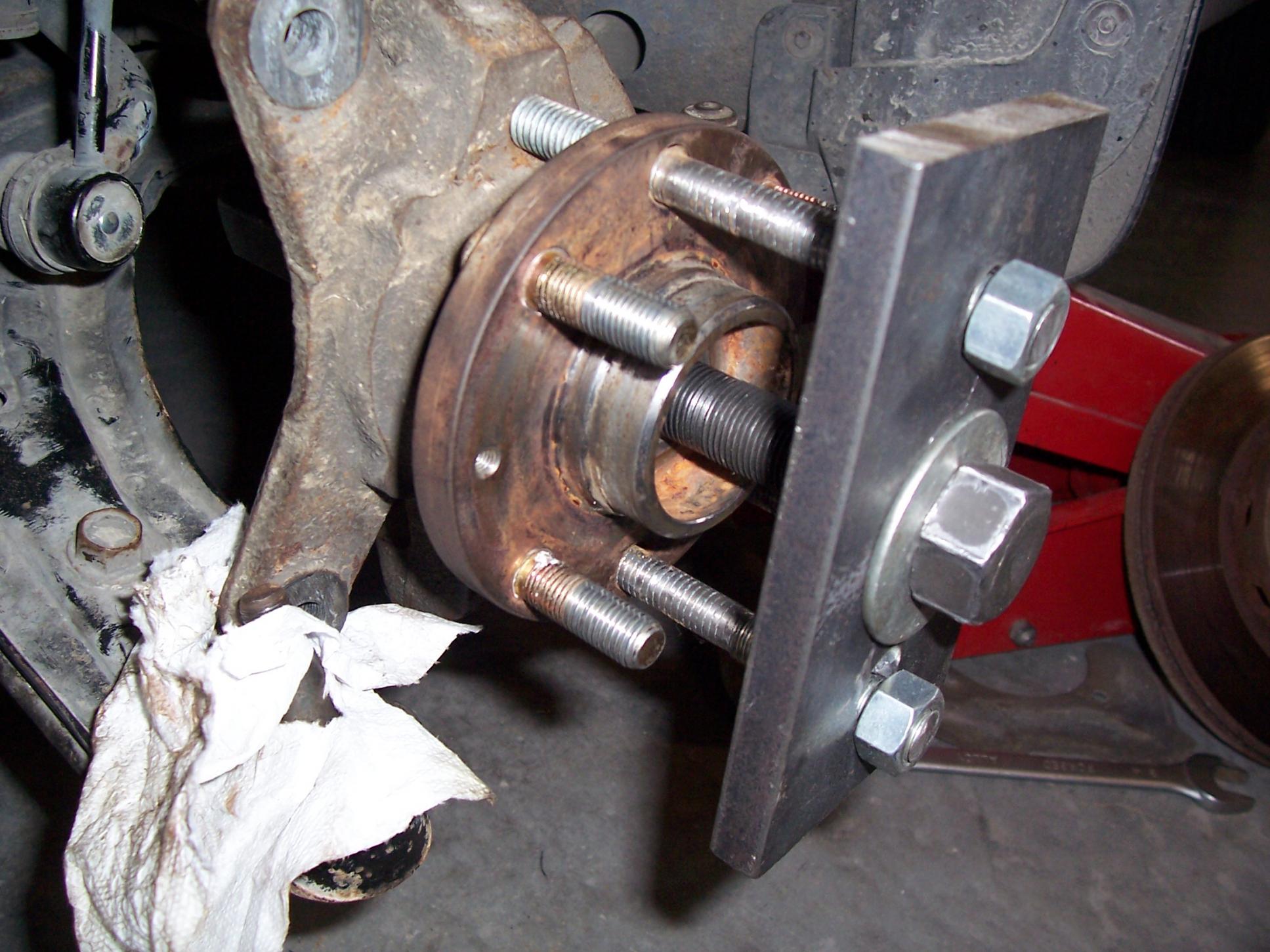 How To Replace A Front Wheel Bearing Without A Press Or Bridge Chevrolet Aveo Forum And Owners Club Aveoforum Com