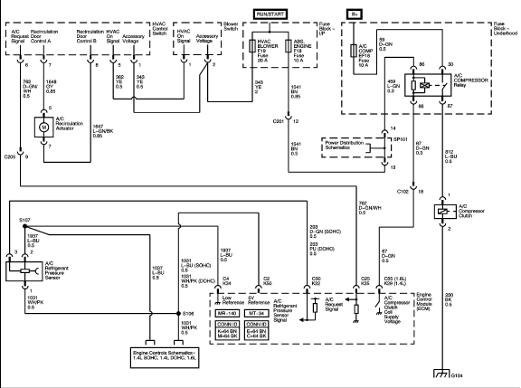 07 aveo ac problem . All working and still hot air 2010 chevy aveo wiring diagram 