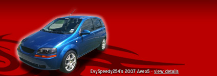 EvySpeedy254's 2007 Aveo5