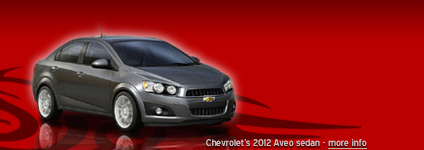 Chevrolet's 2012 Aveo/Sonic sedan spy pics